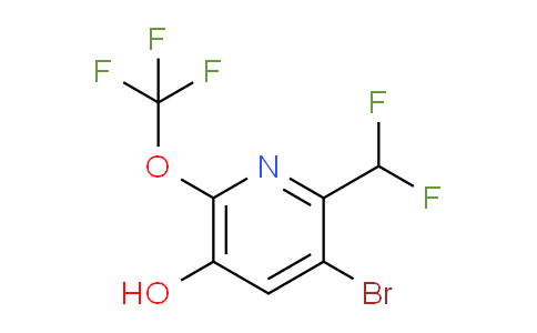 AM188017 | 1806081-94-6 | 3-Bromo-2-(difluoromethyl)-5-hydroxy-6-(trifluoromethoxy)pyridine