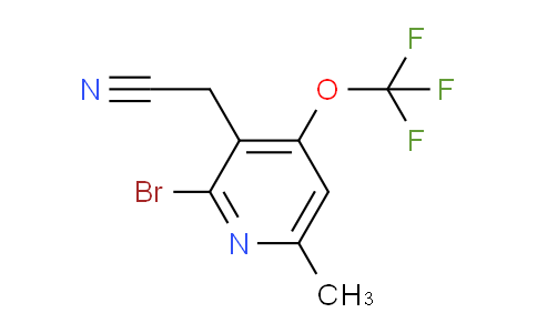 AM188018 | 1803631-48-2 | 2-Bromo-6-methyl-4-(trifluoromethoxy)pyridine-3-acetonitrile