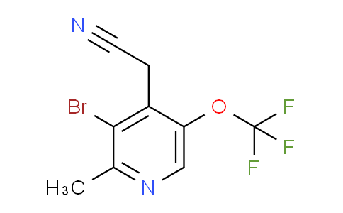 AM188022 | 1803913-47-4 | 3-Bromo-2-methyl-5-(trifluoromethoxy)pyridine-4-acetonitrile