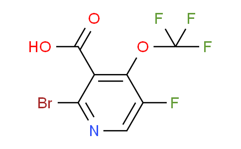 AM188024 | 1806215-25-7 | 2-Bromo-5-fluoro-4-(trifluoromethoxy)pyridine-3-carboxylic acid