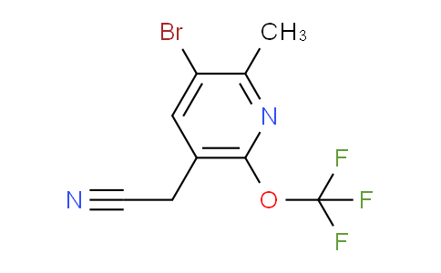 AM188025 | 1803950-22-2 | 3-Bromo-2-methyl-6-(trifluoromethoxy)pyridine-5-acetonitrile