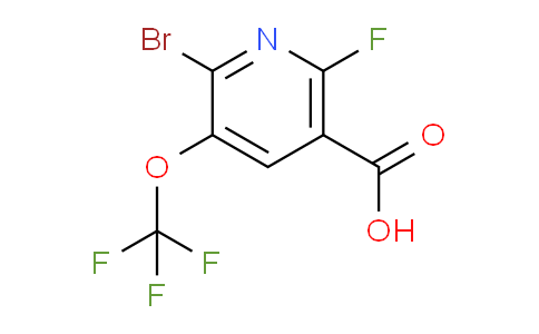 AM188030 | 1806108-97-3 | 2-Bromo-6-fluoro-3-(trifluoromethoxy)pyridine-5-carboxylic acid