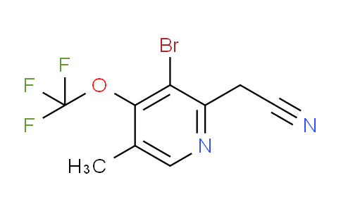 AM188033 | 1803913-53-2 | 3-Bromo-5-methyl-4-(trifluoromethoxy)pyridine-2-acetonitrile