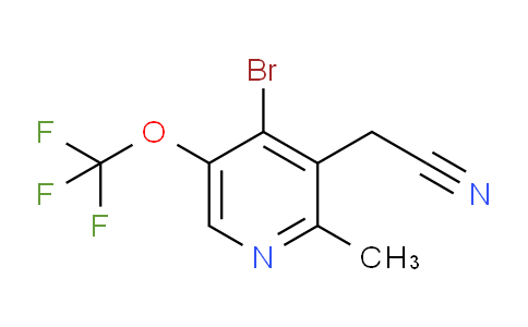 AM188035 | 1803631-93-7 | 4-Bromo-2-methyl-5-(trifluoromethoxy)pyridine-3-acetonitrile