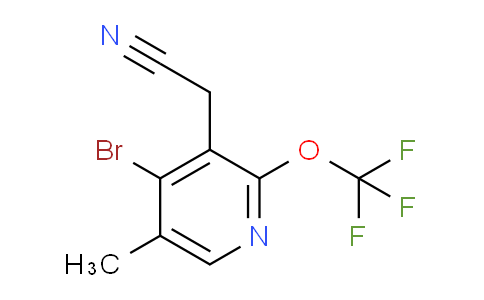 AM188040 | 1804613-90-8 | 4-Bromo-5-methyl-2-(trifluoromethoxy)pyridine-3-acetonitrile