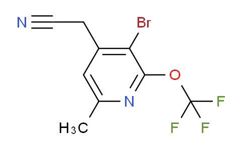 AM188046 | 1804581-03-0 | 3-Bromo-6-methyl-2-(trifluoromethoxy)pyridine-4-acetonitrile
