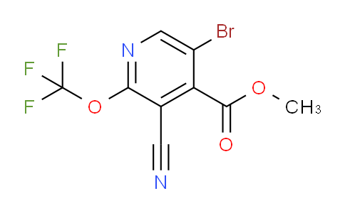 AM188051 | 1804664-67-2 | Methyl 5-bromo-3-cyano-2-(trifluoromethoxy)pyridine-4-carboxylate