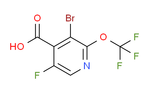 AM188052 | 1803441-86-2 | 3-Bromo-5-fluoro-2-(trifluoromethoxy)pyridine-4-carboxylic acid