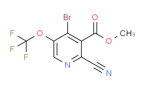 AM188055 | 1803972-76-0 | Methyl 4-bromo-2-cyano-5-(trifluoromethoxy)pyridine-3-carboxylate