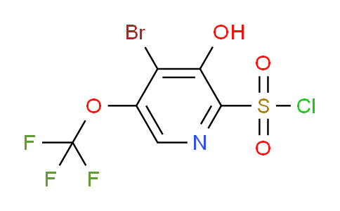 AM188056 | 1804575-93-6 | 4-Bromo-3-hydroxy-5-(trifluoromethoxy)pyridine-2-sulfonyl chloride
