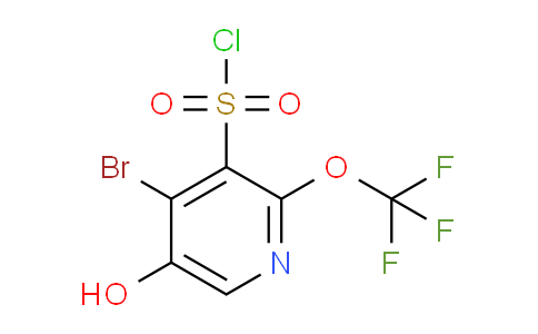 AM188057 | 1804631-20-6 | 4-Bromo-5-hydroxy-2-(trifluoromethoxy)pyridine-3-sulfonyl chloride
