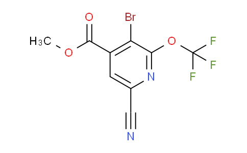AM188065 | 1806081-68-4 | Methyl 3-bromo-6-cyano-2-(trifluoromethoxy)pyridine-4-carboxylate