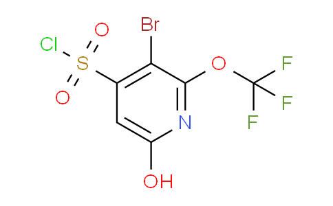 AM188066 | 1804652-50-3 | 3-Bromo-6-hydroxy-2-(trifluoromethoxy)pyridine-4-sulfonyl chloride