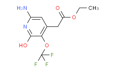 AM18808 | 1804591-44-3 | Ethyl 6-amino-2-hydroxy-3-(trifluoromethoxy)pyridine-4-acetate