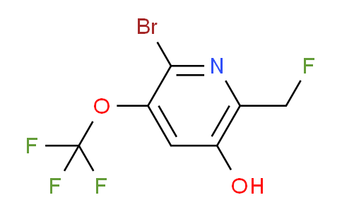 AM188091 | 1803669-70-6 | 2-Bromo-6-(fluoromethyl)-5-hydroxy-3-(trifluoromethoxy)pyridine