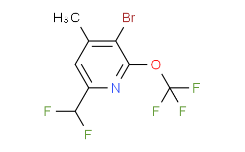 AM188092 | 1803912-84-6 | 3-Bromo-6-(difluoromethyl)-4-methyl-2-(trifluoromethoxy)pyridine