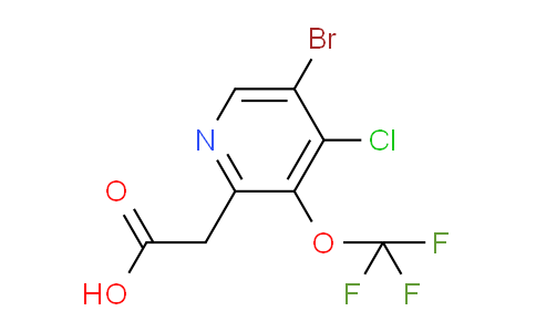 AM188093 | 1804385-91-8 | 5-Bromo-4-chloro-3-(trifluoromethoxy)pyridine-2-acetic acid