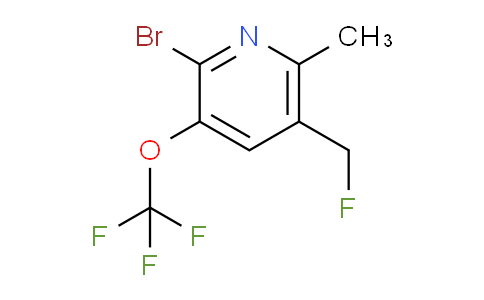 AM188109 | 1806144-54-6 | 2-Bromo-5-(fluoromethyl)-6-methyl-3-(trifluoromethoxy)pyridine