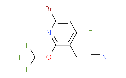 AM188112 | 1803455-77-7 | 6-Bromo-4-fluoro-2-(trifluoromethoxy)pyridine-3-acetonitrile