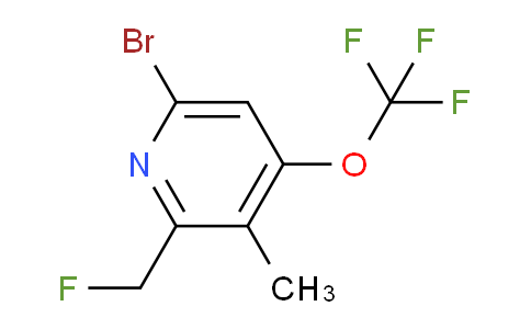 AM188113 | 1803957-46-1 | 6-Bromo-2-(fluoromethyl)-3-methyl-4-(trifluoromethoxy)pyridine