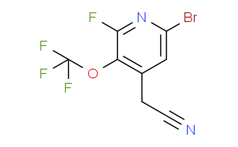 AM188120 | 1806175-94-9 | 6-Bromo-2-fluoro-3-(trifluoromethoxy)pyridine-4-acetonitrile