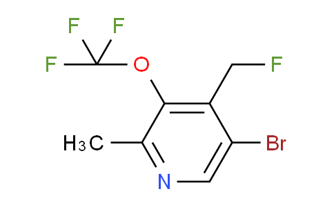 AM188121 | 1804393-11-0 | 5-Bromo-4-(fluoromethyl)-2-methyl-3-(trifluoromethoxy)pyridine