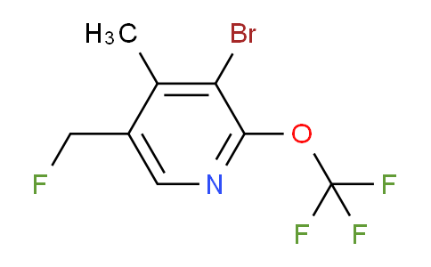 AM188122 | 1803912-18-6 | 3-Bromo-5-(fluoromethyl)-4-methyl-2-(trifluoromethoxy)pyridine