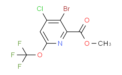 AM188126 | 1803437-17-3 | Methyl 3-bromo-4-chloro-6-(trifluoromethoxy)pyridine-2-carboxylate