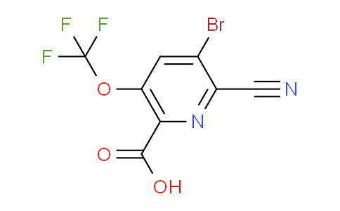 AM188127 | 1806014-13-0 | 3-Bromo-2-cyano-5-(trifluoromethoxy)pyridine-6-carboxylic acid