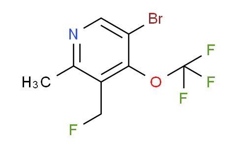 AM188128 | 1806082-83-6 | 5-Bromo-3-(fluoromethyl)-2-methyl-4-(trifluoromethoxy)pyridine