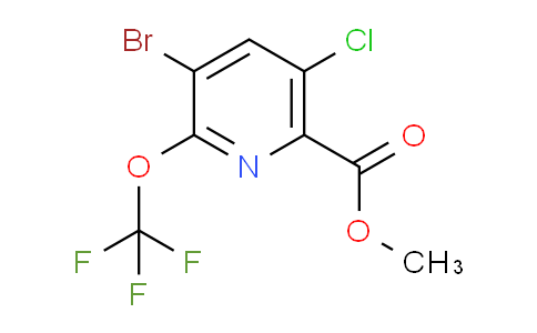 AM188129 | 1806110-30-4 | Methyl 3-bromo-5-chloro-2-(trifluoromethoxy)pyridine-6-carboxylate