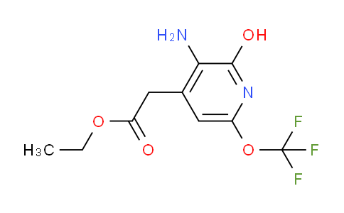 AM18813 | 1804539-91-0 | Ethyl 3-amino-2-hydroxy-6-(trifluoromethoxy)pyridine-4-acetate