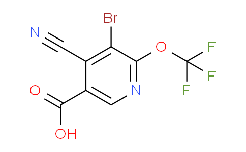 AM188130 | 1803972-58-8 | 3-Bromo-4-cyano-2-(trifluoromethoxy)pyridine-5-carboxylic acid