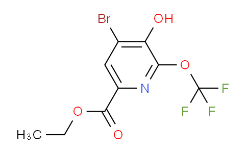 AM188134 | 1806174-58-2 | Ethyl 4-bromo-3-hydroxy-2-(trifluoromethoxy)pyridine-6-carboxylate