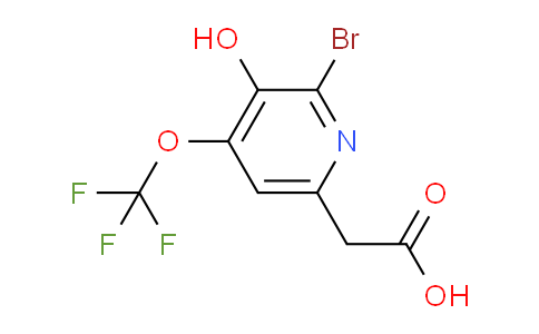 AM188141 | 1806174-67-3 | 2-Bromo-3-hydroxy-4-(trifluoromethoxy)pyridine-6-acetic acid