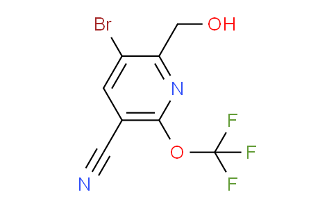 AM188159 | 1804588-54-2 | 3-Bromo-5-cyano-6-(trifluoromethoxy)pyridine-2-methanol