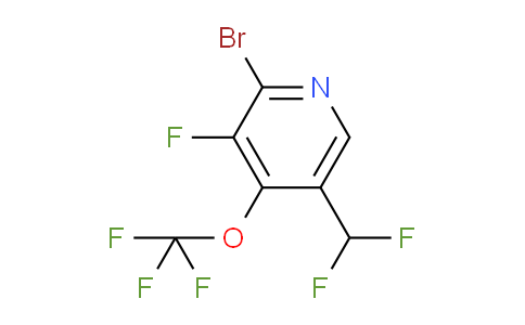AM188166 | 1806175-88-1 | 2-Bromo-5-(difluoromethyl)-3-fluoro-4-(trifluoromethoxy)pyridine