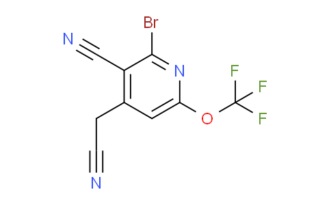 AM188171 | 1804555-97-2 | 2-Bromo-3-cyano-6-(trifluoromethoxy)pyridine-4-acetonitrile