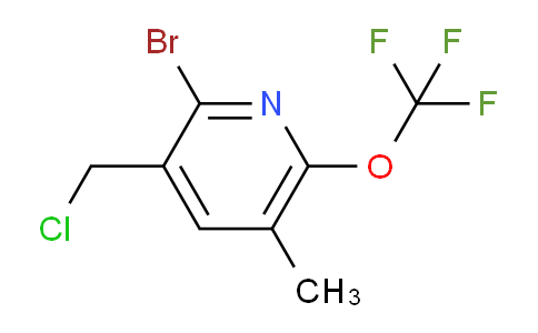 AM188173 | 1804601-34-0 | 2-Bromo-3-(chloromethyl)-5-methyl-6-(trifluoromethoxy)pyridine