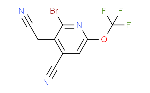 AM188174 | 1804389-01-2 | 2-Bromo-4-cyano-6-(trifluoromethoxy)pyridine-3-acetonitrile