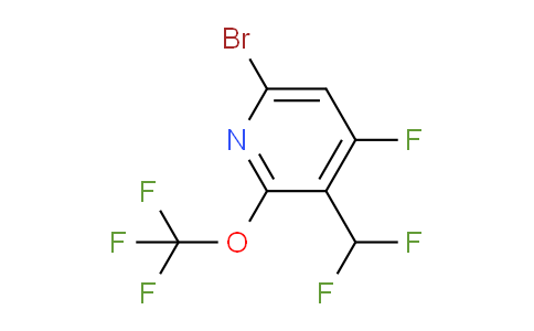 AM188175 | 1804648-88-1 | 6-Bromo-3-(difluoromethyl)-4-fluoro-2-(trifluoromethoxy)pyridine