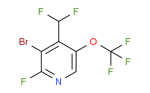 AM188185 | 1803967-93-2 | 3-Bromo-4-(difluoromethyl)-2-fluoro-5-(trifluoromethoxy)pyridine