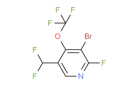 AM188189 | 1806221-50-0 | 3-Bromo-5-(difluoromethyl)-2-fluoro-4-(trifluoromethoxy)pyridine