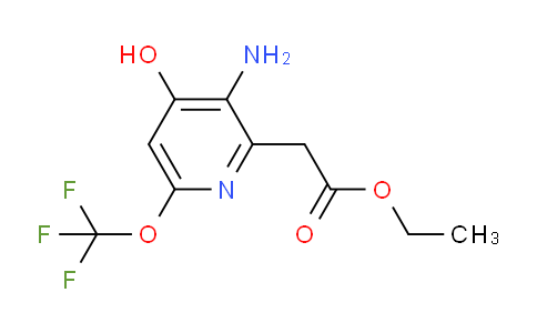 AM18819 | 1804539-97-6 | Ethyl 3-amino-4-hydroxy-6-(trifluoromethoxy)pyridine-2-acetate