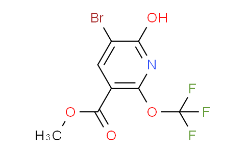 AM188190 | 1804610-31-8 | Methyl 3-bromo-2-hydroxy-6-(trifluoromethoxy)pyridine-5-carboxylate