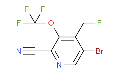 AM188195 | 1803659-28-0 | 5-Bromo-2-cyano-4-(fluoromethyl)-3-(trifluoromethoxy)pyridine