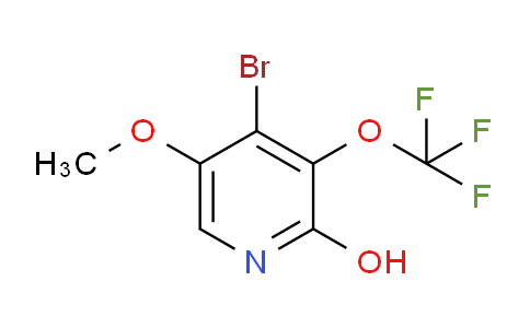 AM188197 | 1806223-69-7 | 4-Bromo-2-hydroxy-5-methoxy-3-(trifluoromethoxy)pyridine