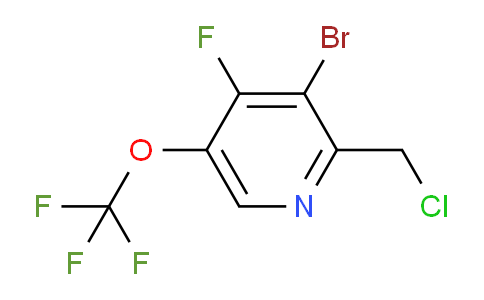 AM188201 | 1803670-66-7 | 3-Bromo-2-(chloromethyl)-4-fluoro-5-(trifluoromethoxy)pyridine