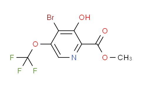 AM188206 | 1804564-26-8 | Methyl 4-bromo-3-hydroxy-5-(trifluoromethoxy)pyridine-2-carboxylate