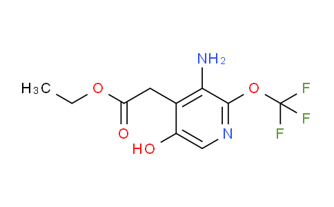 AM18821 | 1804023-45-7 | Ethyl 3-amino-5-hydroxy-2-(trifluoromethoxy)pyridine-4-acetate